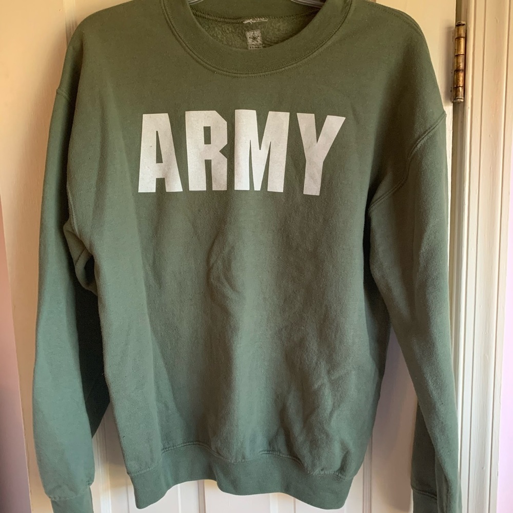 army sweatshirt